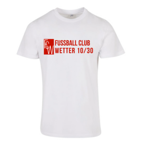 Shirt Weiß Fussball Club Wetter 10/30